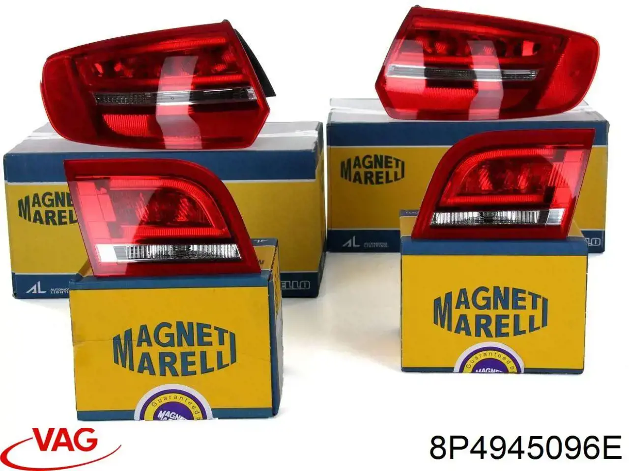 Фара задняя правая внешняя VAG 8P4945096E цена, от 124.33 USD