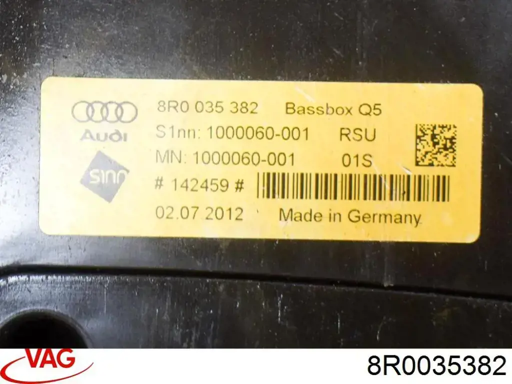 Сабвуфер VAG 8R0035382 цена, от 38.01 USD