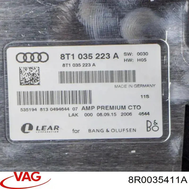 Динамик задней двери VAG 8R0035411A цена, от 118.13 USD