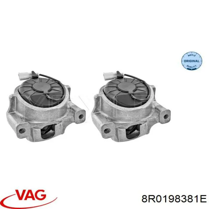 Подушка (опора) двигателя, левая/правая VAG 8R0198381E цена, от 31.92 USD