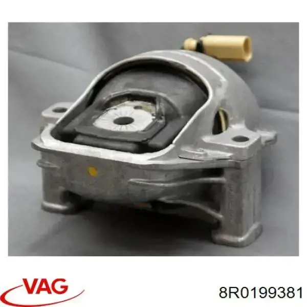 8R0199381 VAG coxim (suporte direito de motor)