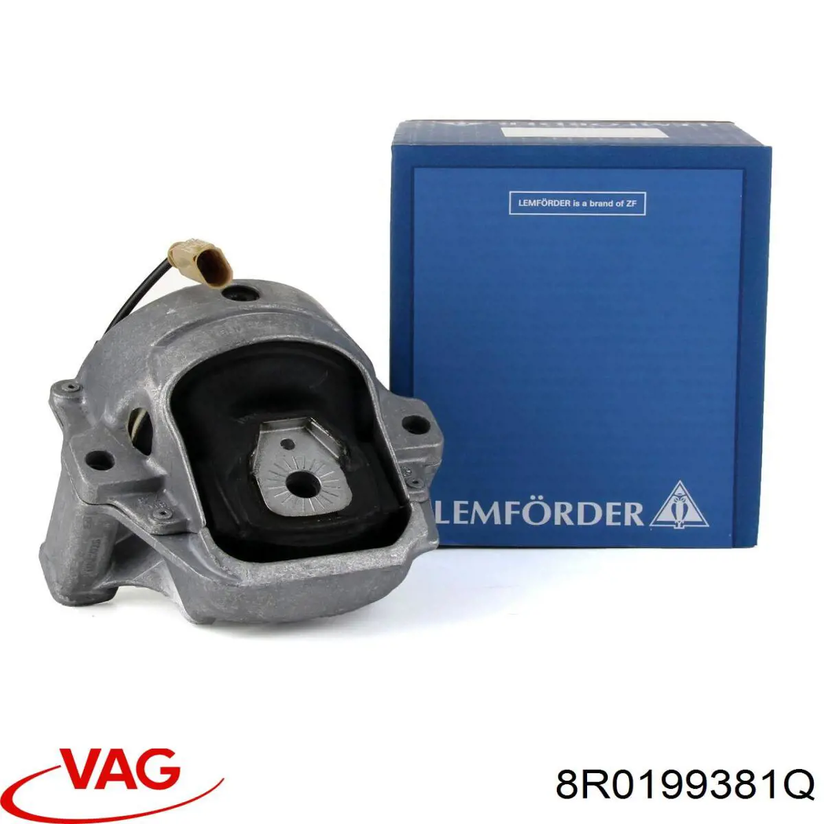 8R0199381Q VAG Подушка (опора) двигателя, левая