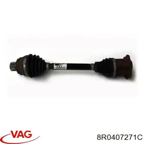 Полуось (привод) передняя VAG 8R0407271C цена, от 76.27 USD