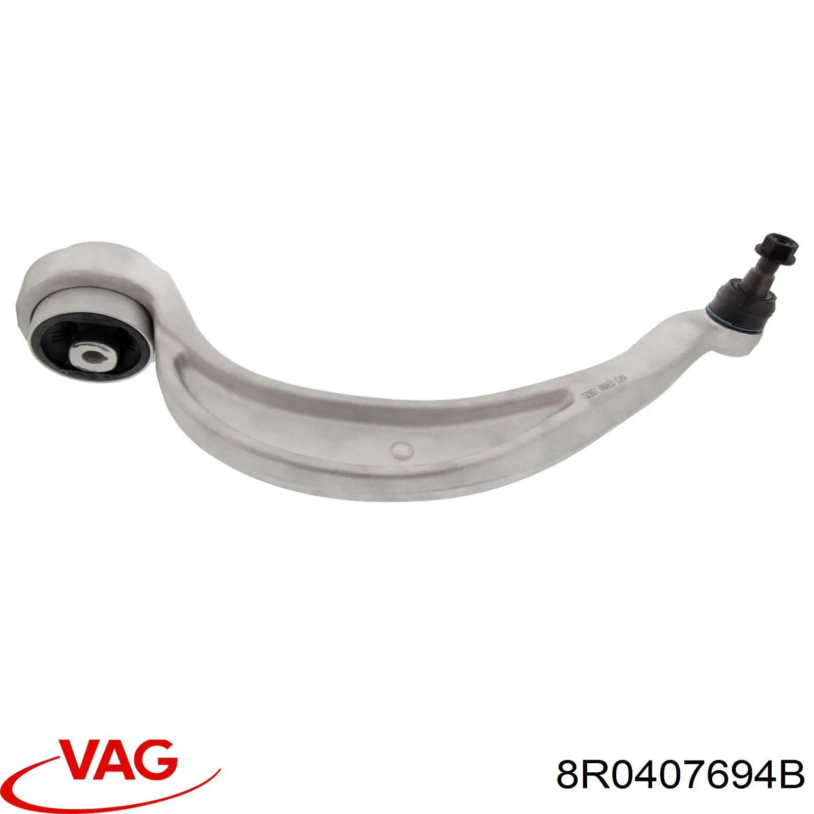 8R0407694B VAG braço oscilante inferior direito de suspensão dianteira