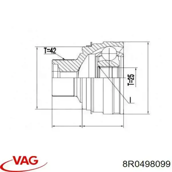 ШРУС наружный Magneti Marelli TOJ0336