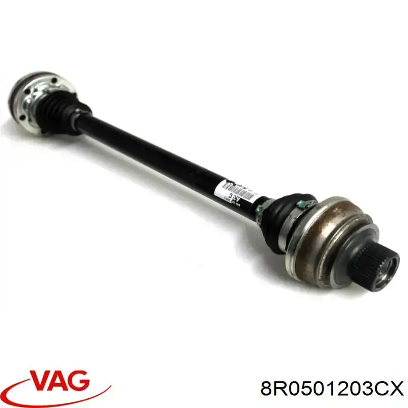 8R0501203CX VAG semieixo traseiro