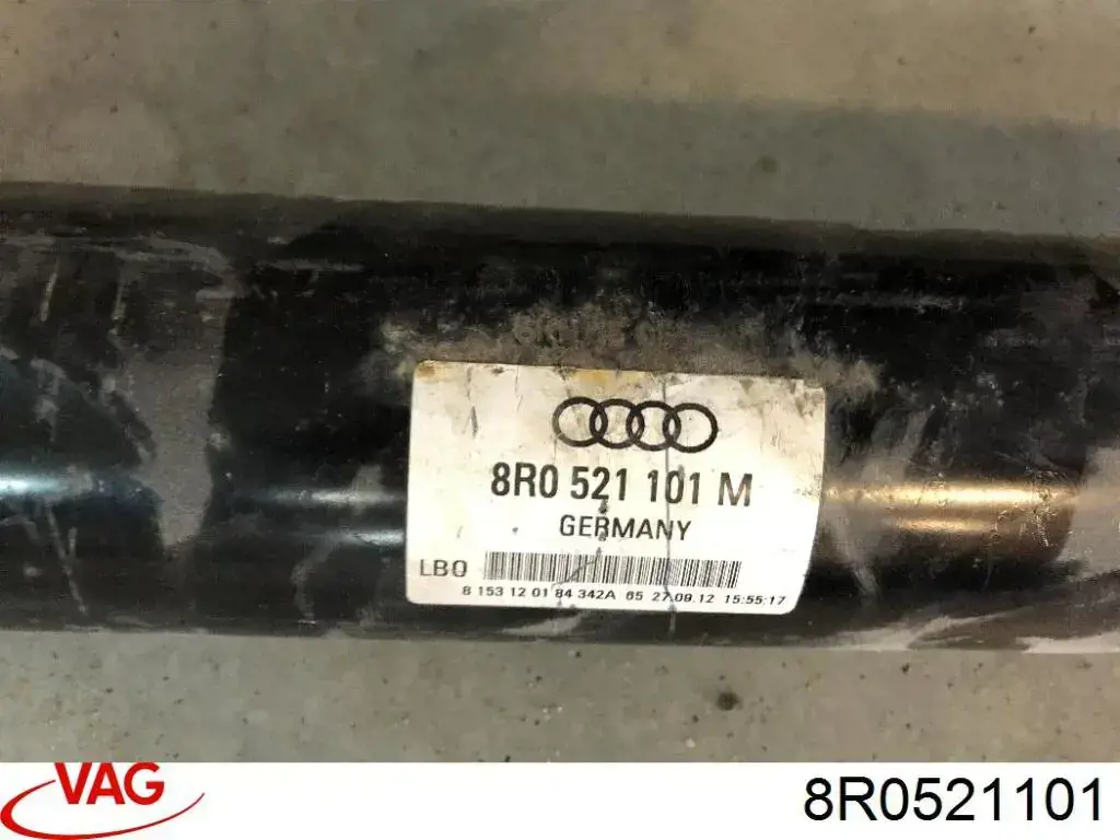 Вал карданный задний VAG 8R0521101
