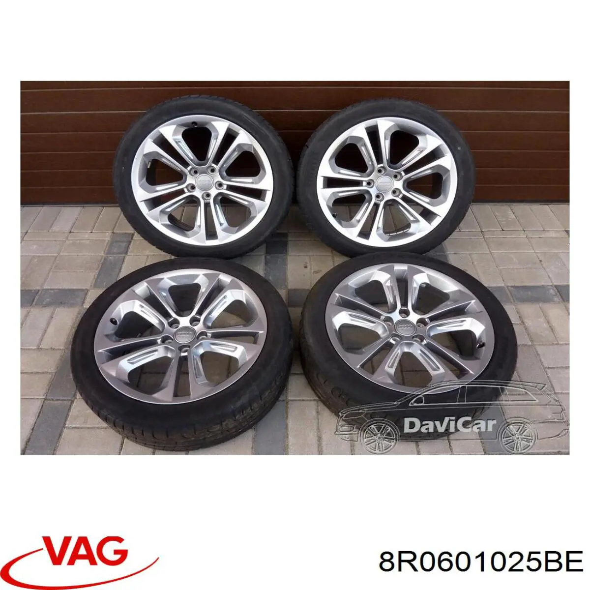 8R0601025BE VAG Оригинальные диски