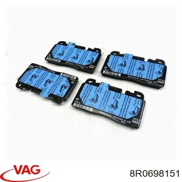 Тормозные колодки VAG 8R0698151