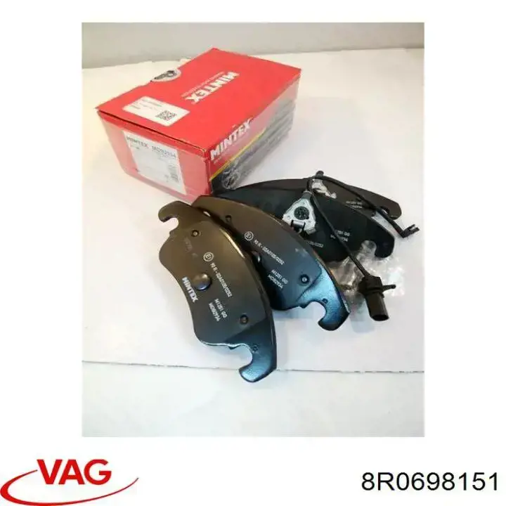 Колодки VAG 8R0698151 цена, от 189.73 USD