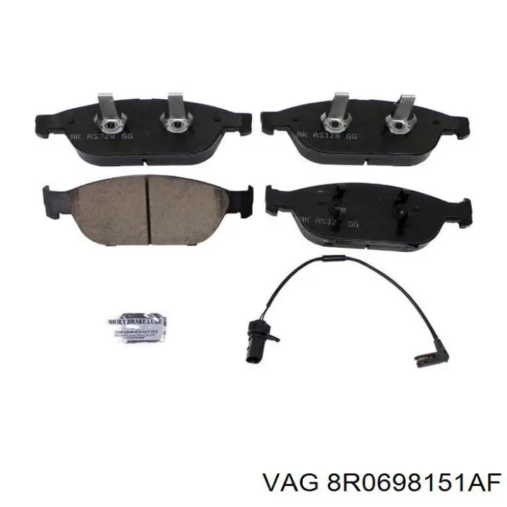 Колодки VAG 8R0698151AF цена, от 306.25 USD