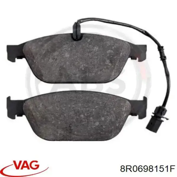 Тормозные колодки VAG 8R0698151F