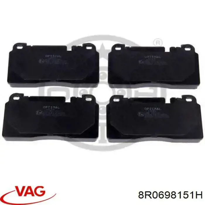 Колодки VAG 8R0698151H цена, от 62.91 USD