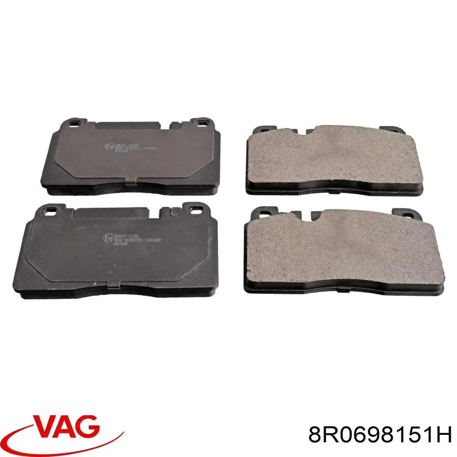 Купить 8R0698151H VAG Колодки тормозные