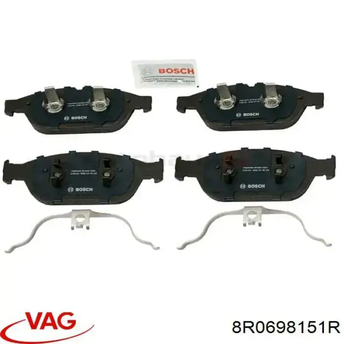 Колодки VAG 8R0698151R цена, от 239.07 USD