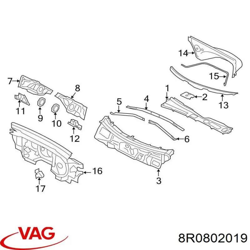 8R0802019 VAG 