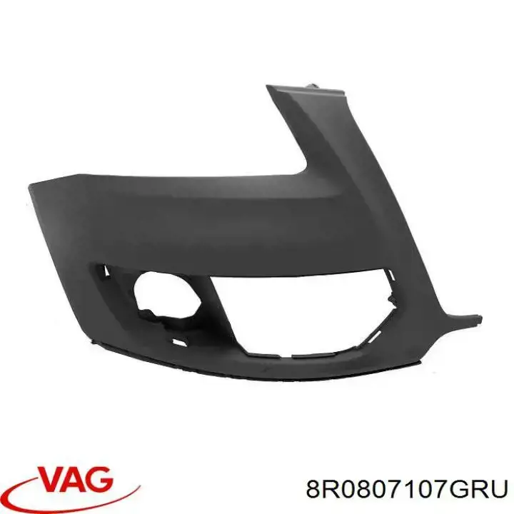 Бампер передний, левая часть VAG 8R0807107 цена, от 60.97 USD