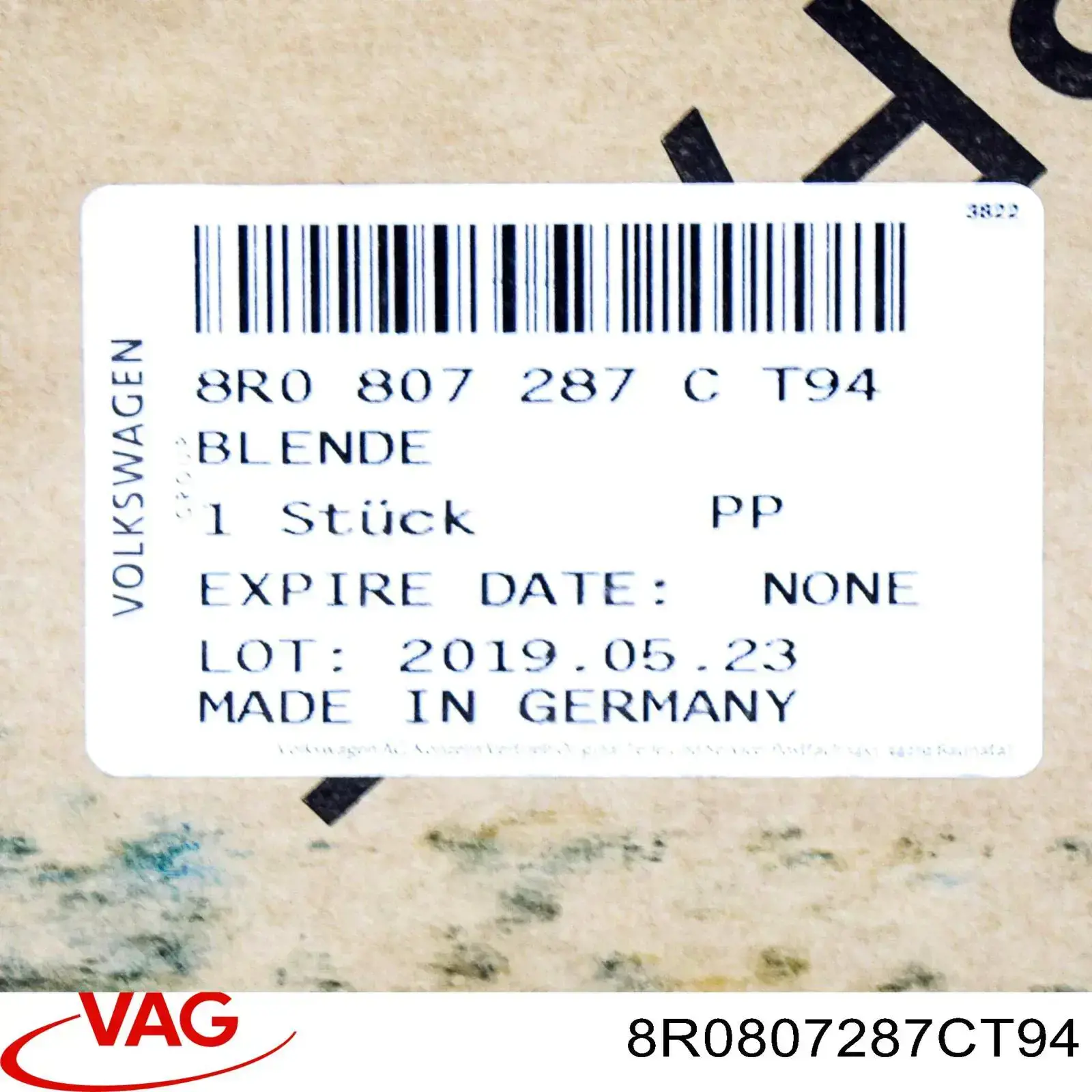  8R0807287CT94 VAG