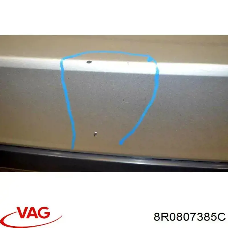 Бампер задний VAG 8R0807385C цена, от 139.10 USD