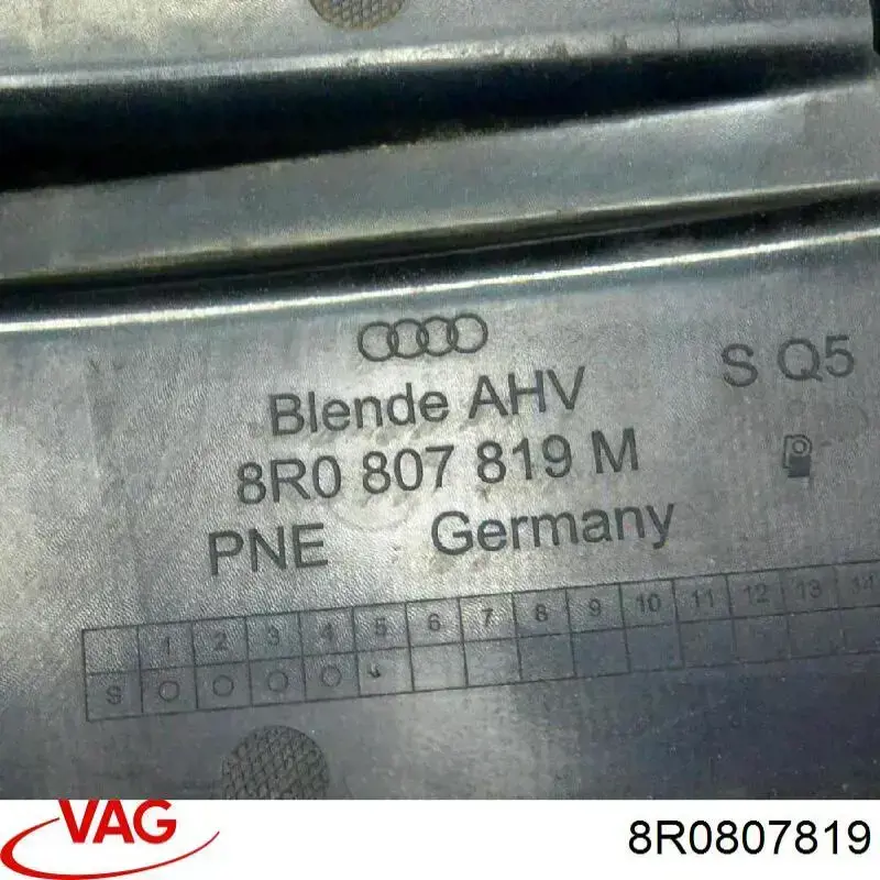8R0807819 VAG 