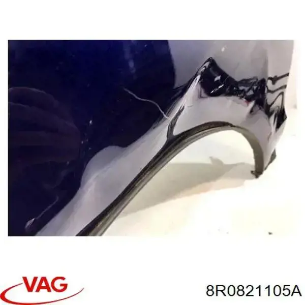Крыло переднее левое 8R0821105A VAG