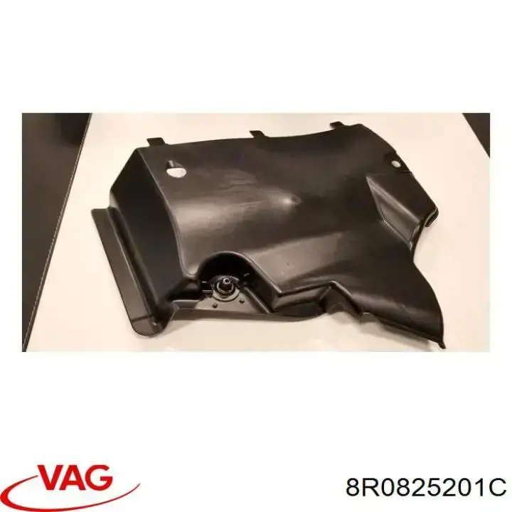 8R0825201C VAG proteção dianteira esquerda de fundo