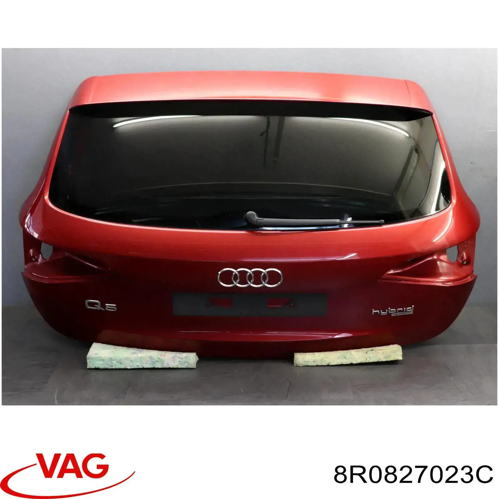 Задняя дверь на Audi Q5  8RB
