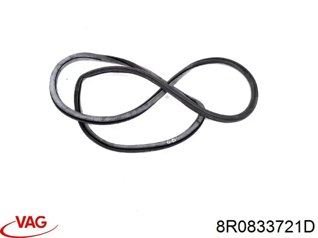 Уплотнитель двери задней, (на двери) VAG 8R0833721E