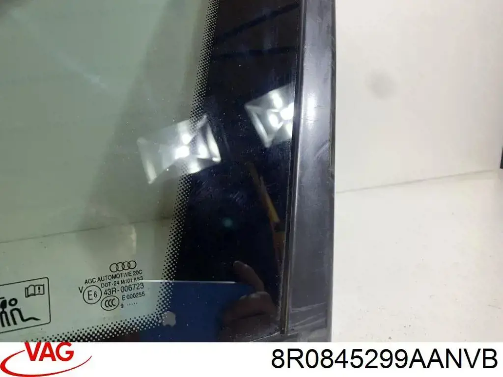 Стекло багажника, левое VAG 8R0845299QNVB цена, от 25.40 USD