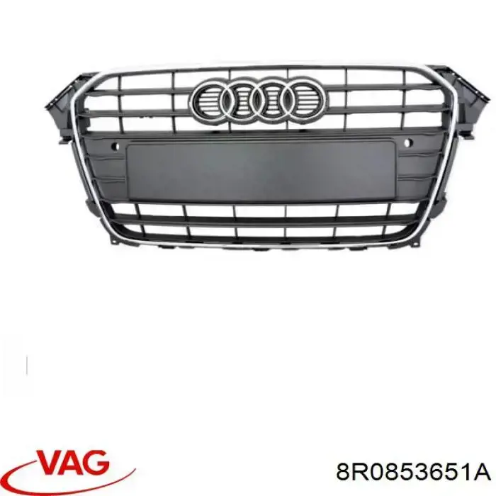 8R0853651A VAG Решетка радиатора