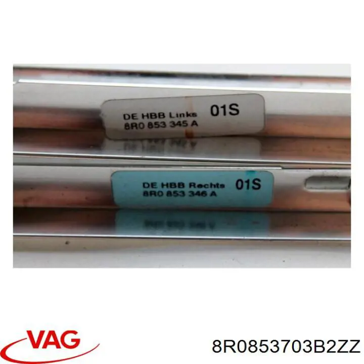 Молдинг крыши левый VAG 8R0853703B2ZZ цена, от 38.01 USD