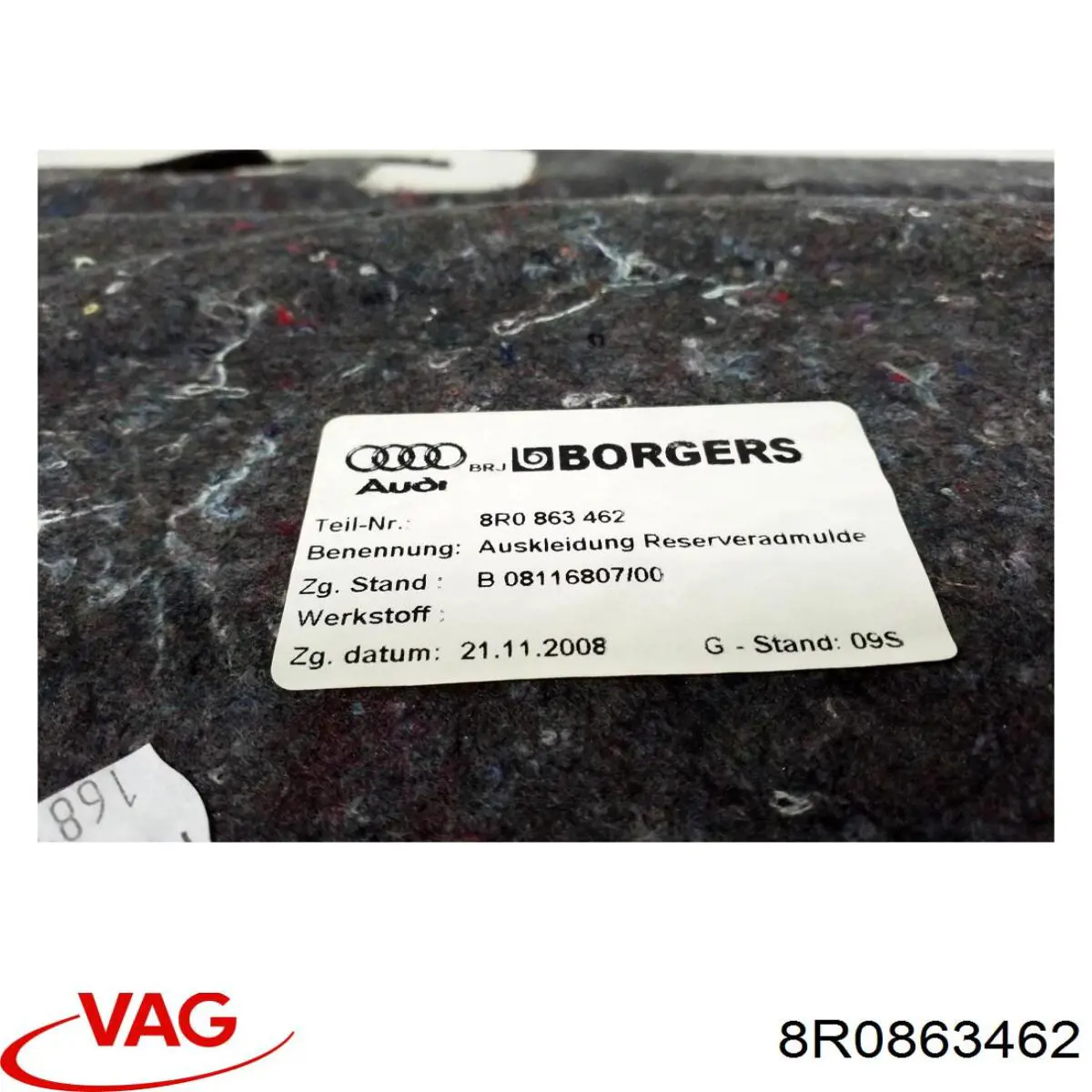  VAG 8R0863462 цена, от 6.35 USD