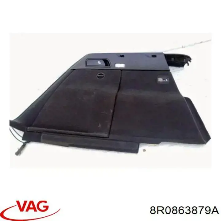 8R0863879G87A VAG Облицовка багажного отсека левая
