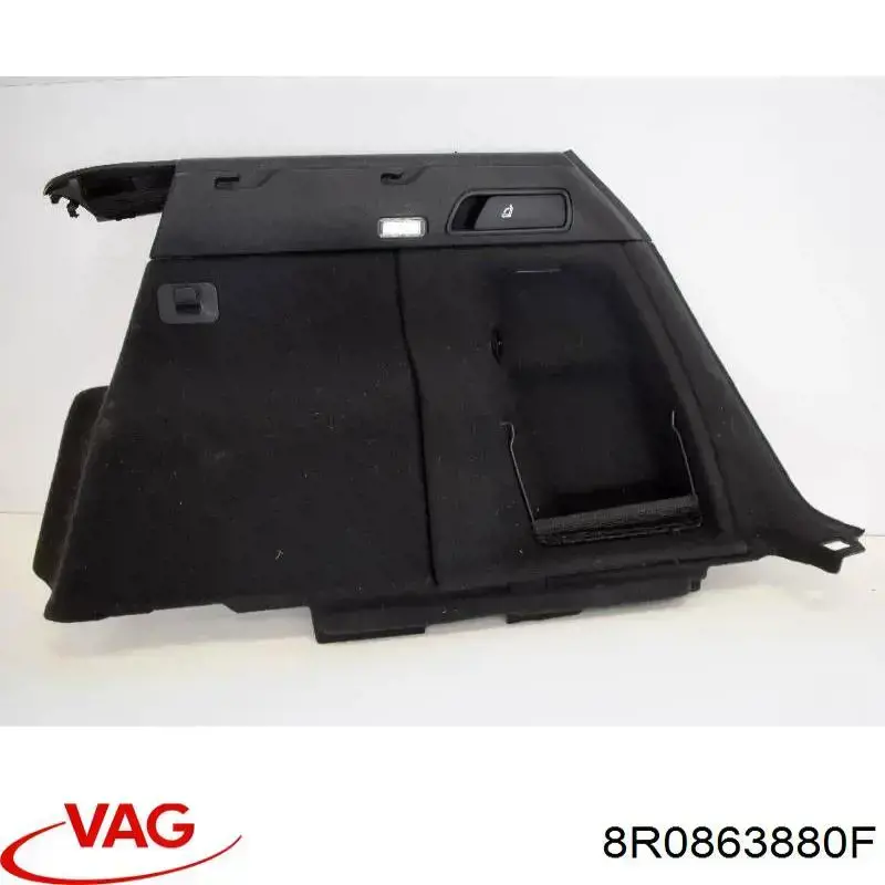 8R0863880L87A VAG Облицовка багажного отсека правая