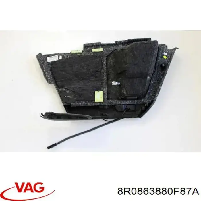 Облицовка багажного отсека правая VAG 8R0863880F87A цена, от 12.78 USD