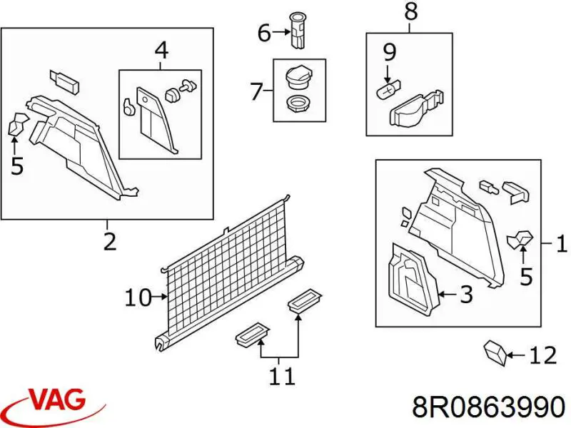 8R0863990 VAG 