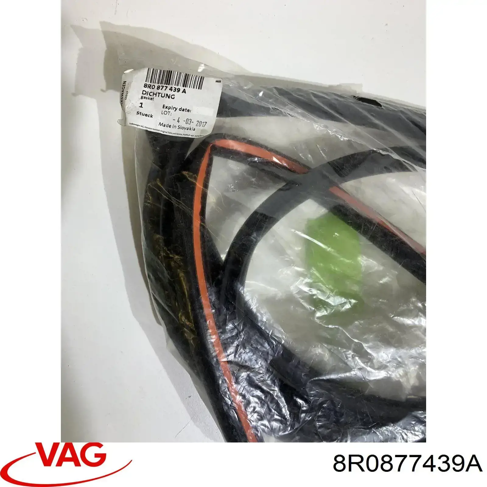 Уплотнитель люка крыши VAG 8R0877439 цена, от 152.49 USD