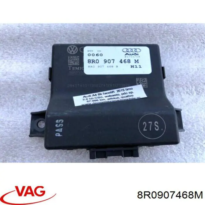 8R0907468M VAG Датчики диагностики
