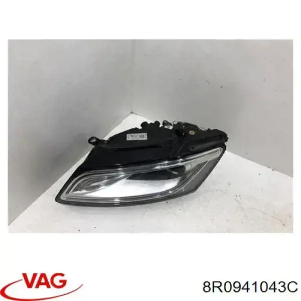 Левая фара 8R0941043C VAG