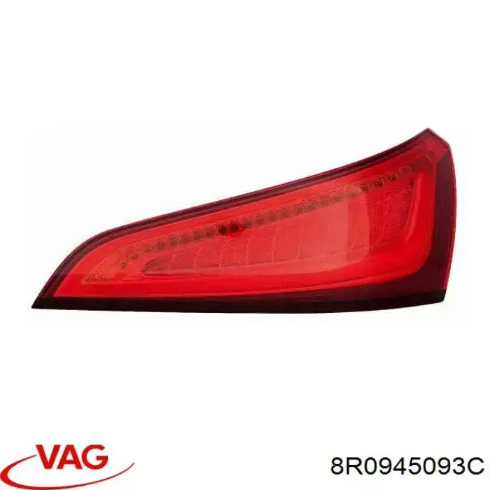 Фонарь задний левый 13X287U Polcar