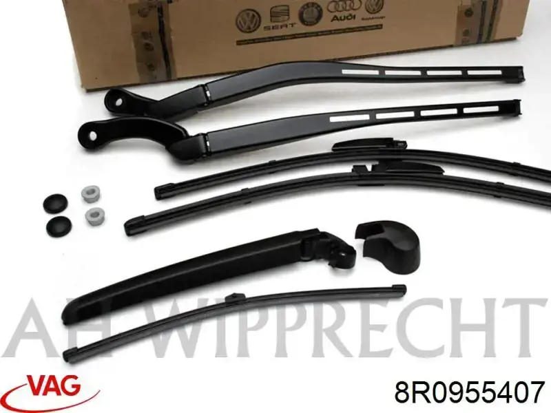 Купить 8R0955407 VAG Рычаг-поводок стеклоочистителя заднего стекла