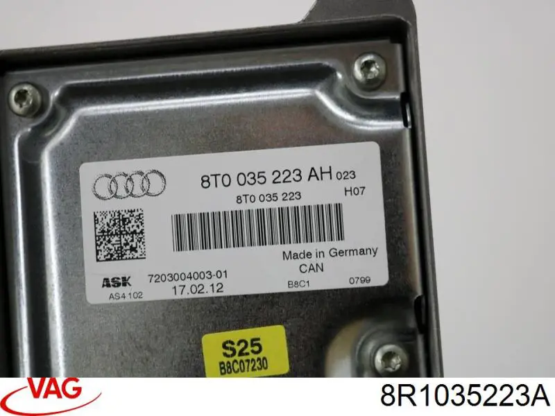 Усилитель звука аудиосистемы VAG 8R1035223A цена, от 25.40 USD