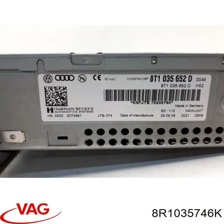  8R1035746K VAG