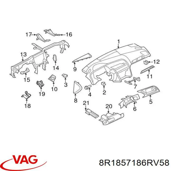 8R1857186RV58 VAG 