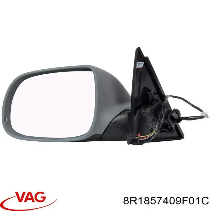 8R1857409F01C VAG Левое боковое зеркало