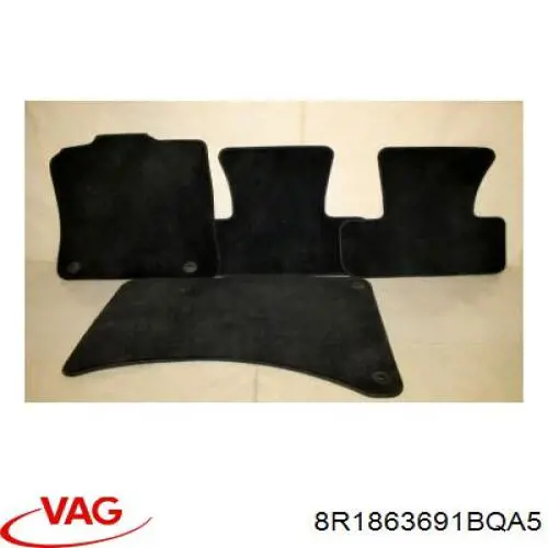 8R1863691DQA5 VAG Автоковрики