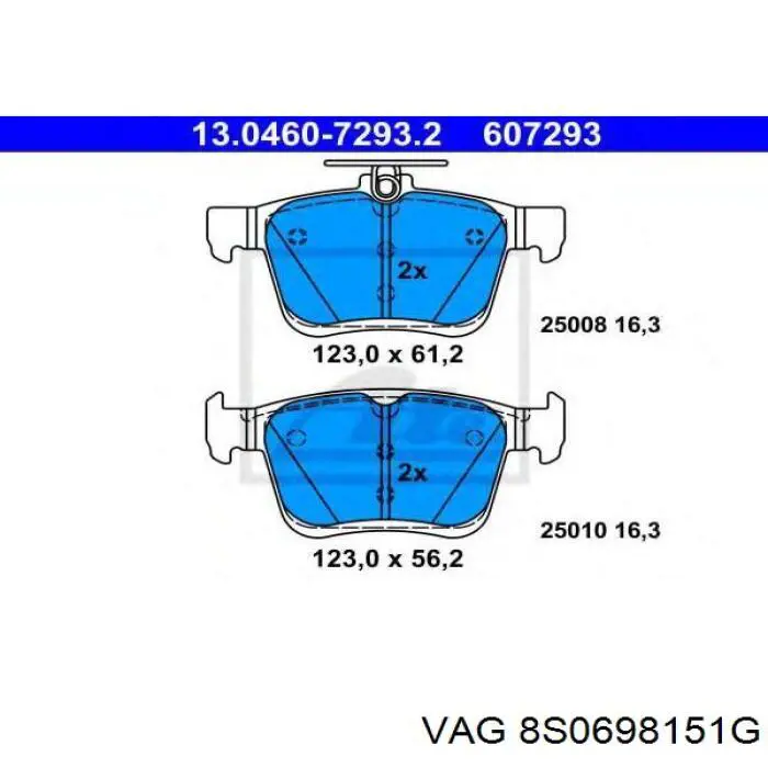 Передние тормозные колодки 573786J Jurid/Bendix