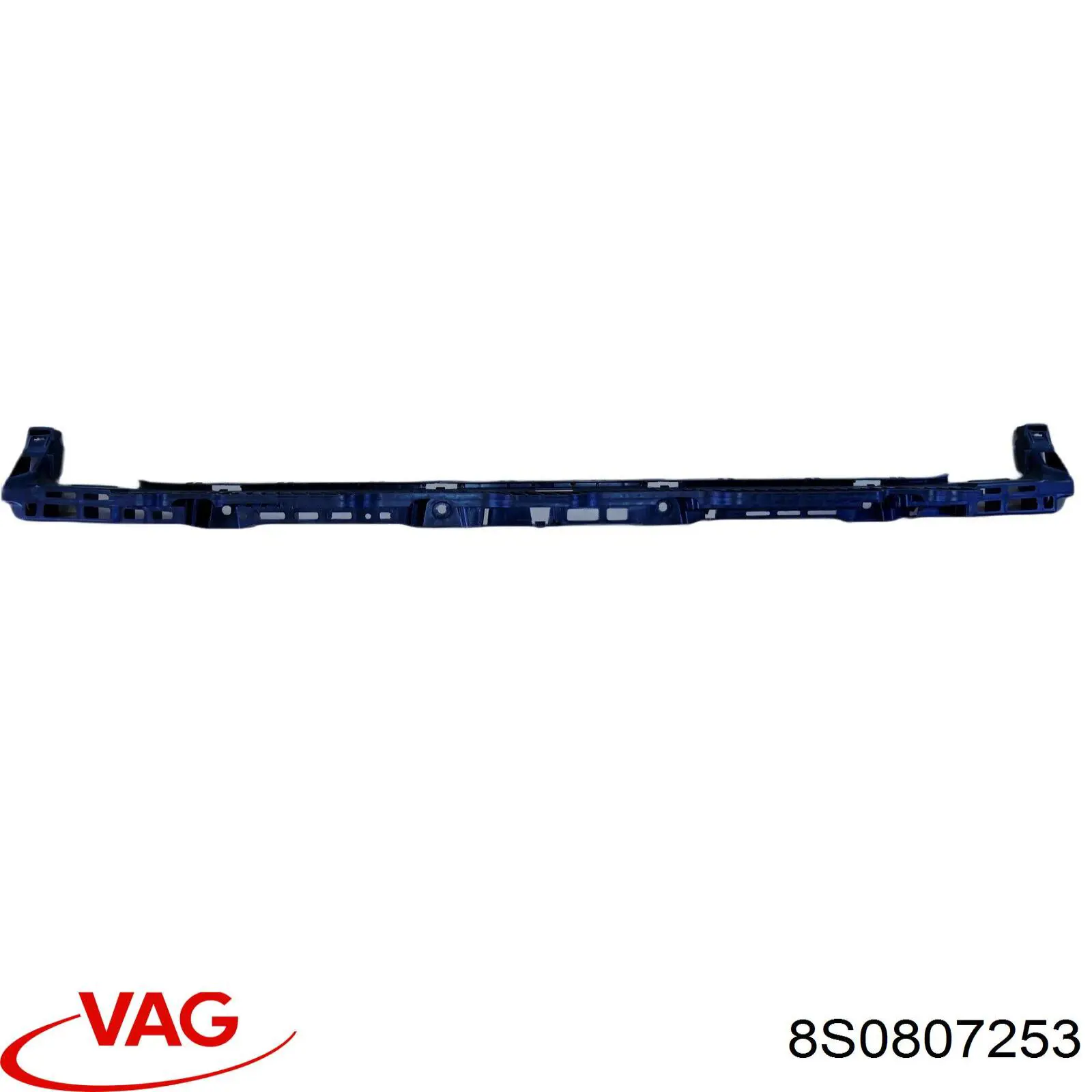 Направляющая заднего бампера, левая VAG 8S0807253