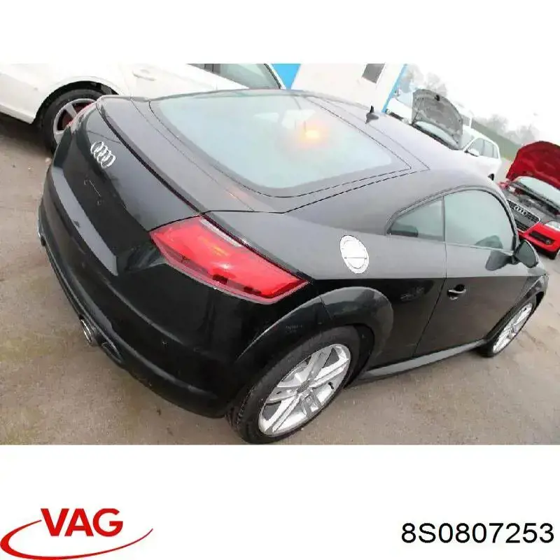 Купить 8S0807253 VAG Направляющая заднего бампера левая