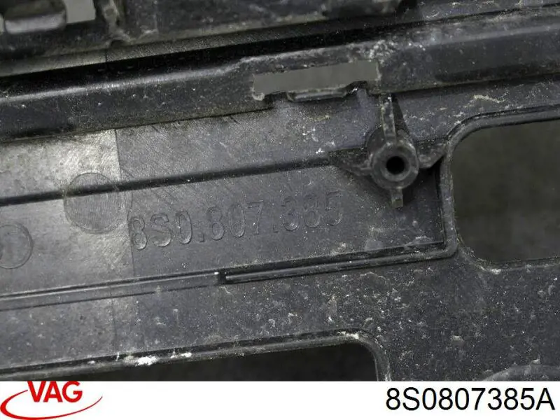 Купить 8S0807385A VAG Левый кронштейн крепления бампера заднего